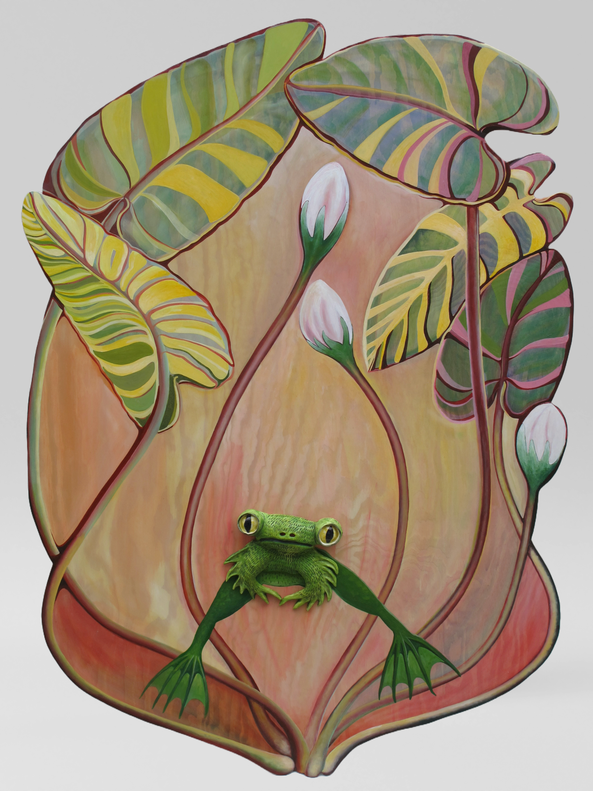 Title Den sista av sitt slag, part of the installation titled Ekosystemet vid dammen i skogen